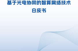 中国电信：2025基于光电协同的智算网络技术白皮书