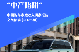 降低负债助力中国车市跨越“中产陷阱”-中国购车家庭收支洞察报告之负债篇（2025版）