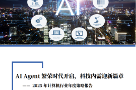 2025年计算机行业年度策略报告：AI Agent繁荣时代开启，科技内需迎新篇章