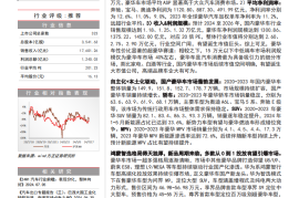 汽车行业专题报告：中高端国产替代可期，再谱万亿蓝海赛道新篇章