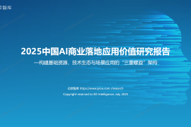 亿欧智库 _ 2025中国AI商业落地应用价值研究报告
