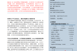 瑞声科技研究报告：AI感知体验龙头，多元引擎驱动增长