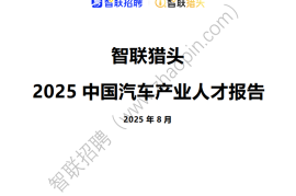 2025中国汽车行业人才报告