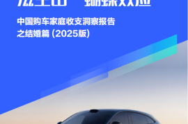 存量型婚车机遇滋生出“蝴蝶效应”-中国购车家庭收支洞察报告之结婚篇（2025版）