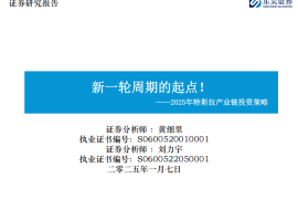 2025年特斯拉产业链投资策略：新一轮周期的起点！