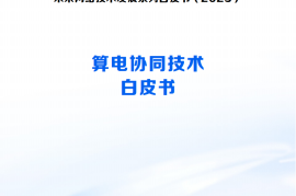 未来网络发展大会：2025算电协同技术白皮书