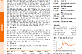 乐鑫科技研究报告：WiFi-MCU龙头，AI赋能行业快速增长