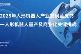 2025年人形机器人行业产业发展蓝皮书：人形机器人量产及商业化关键挑战