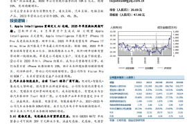 立讯精密研究报告：果链龙头，AI助力再腾飞