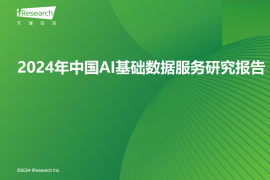 2024年中国AI基础数据服务研究报告