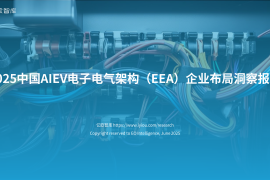2025中国AIEV电子电气架构（EEA）企业布局洞察报告