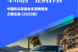 失业焦虑就像中国车市的“定时炸弹”：中国购车家庭收支洞察报告之就业篇（2025版）