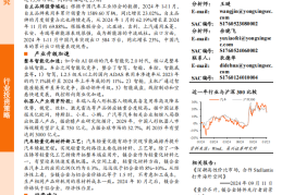 汽车行业2025年投资策略：自主整车向上，产业升级加速