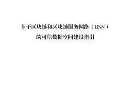 基于区块链和区块链服务网络（bsn）的可信数据空间建设指引（2025年）