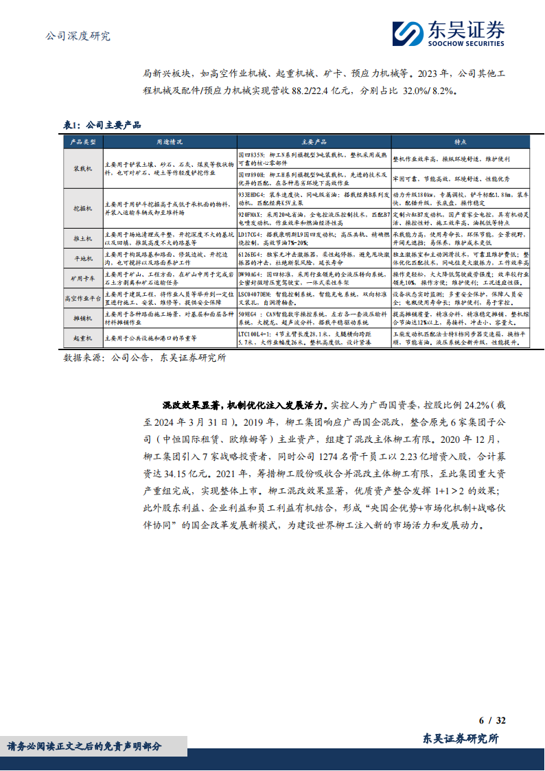 柳工研究报告：混改释放利润弹性，国际化&电动化助力开启新征程,柳工,电动化,工程机械,第6张