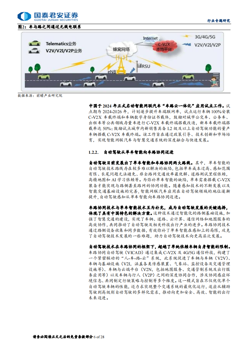 车路协同专题研究：车路协同产业即将进入爆发期,车路协同,V2X,第6张