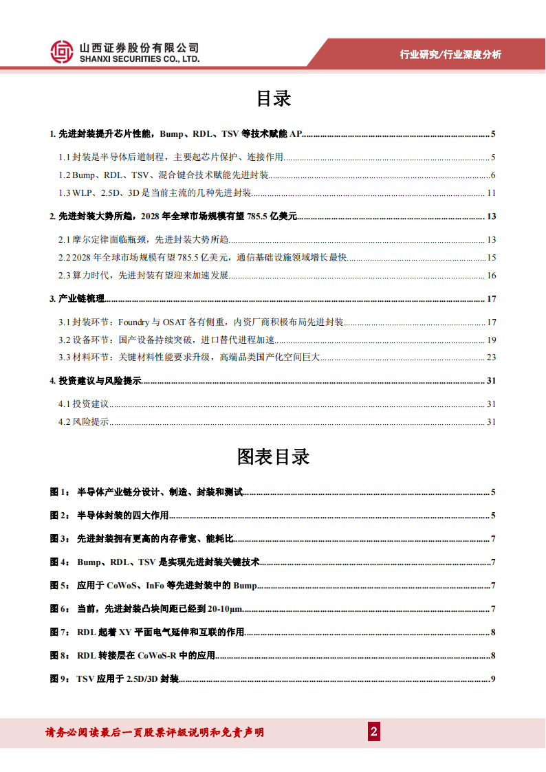 半导体先进封装专题报告：先进封装大势所趋，国产供应链机遇大于挑战,半导体,国产,第2张