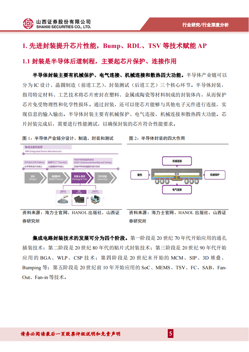 半导体先进封装专题报告：先进封装大势所趋，国产供应链机遇大于挑战,半导体,国产,第5张