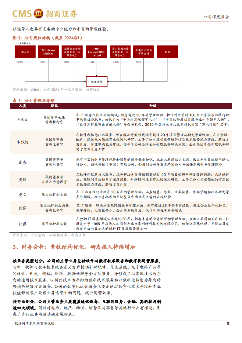 软通动力研究报告：华为核心合作伙伴，积极开拓“软硬一体”布局,软通动力,华为,第9张