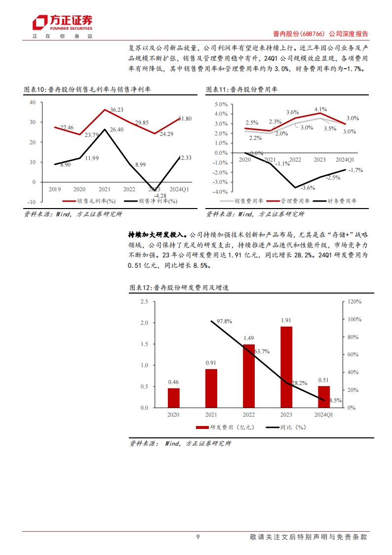 普冉股份研究报告；存储业务高速增长，“MCU+模拟”打开成长空间,普冉股份,存储,MCU,模拟,半导体,第9张