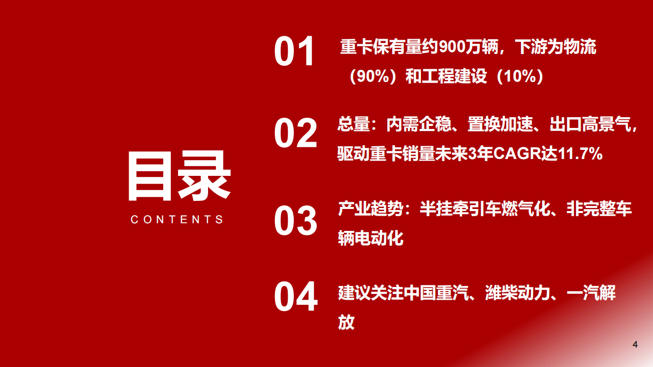 重卡行业专题报告：置换拉动内需、出口高景气、清洁能源化趋势明确,重卡,新能源汽车,第4张