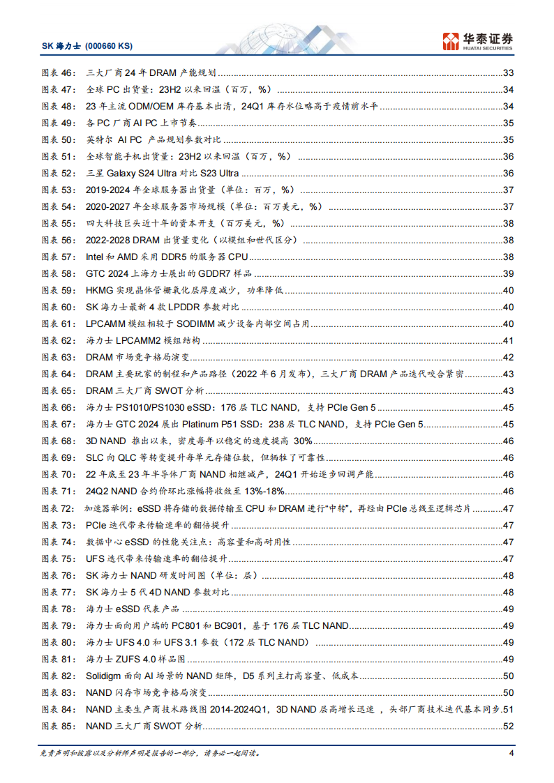 SK海力士研究报告：“先发+技术”铸就HBM护城河，能否继续保持领先？,海力士,半导体,第4张