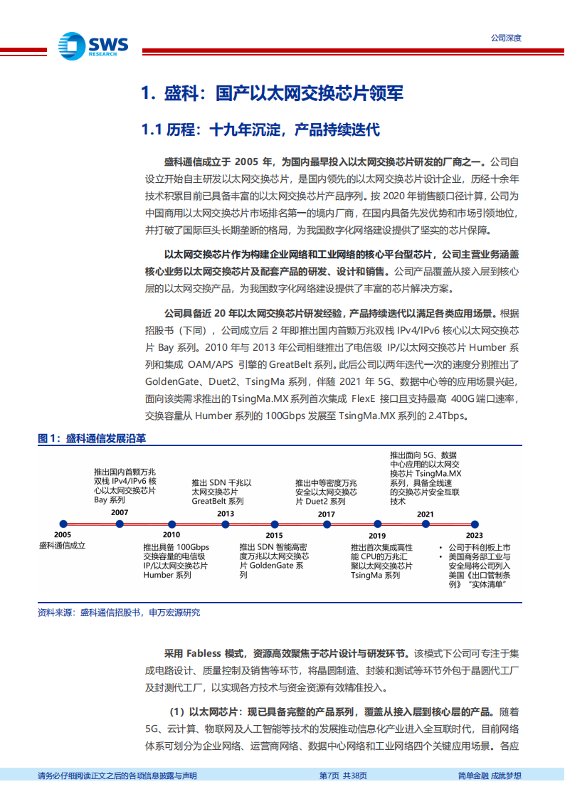 盛科通信研究报告：稀缺的国产以太网芯片领军,盛科通信,国产,以太网芯片,半导体,第7张