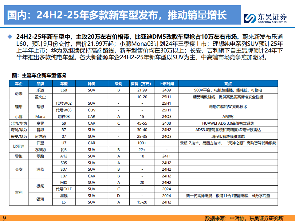 电动车行业2024年年中策略：大浪淘沙，拐点已现,新能源汽车,第9张