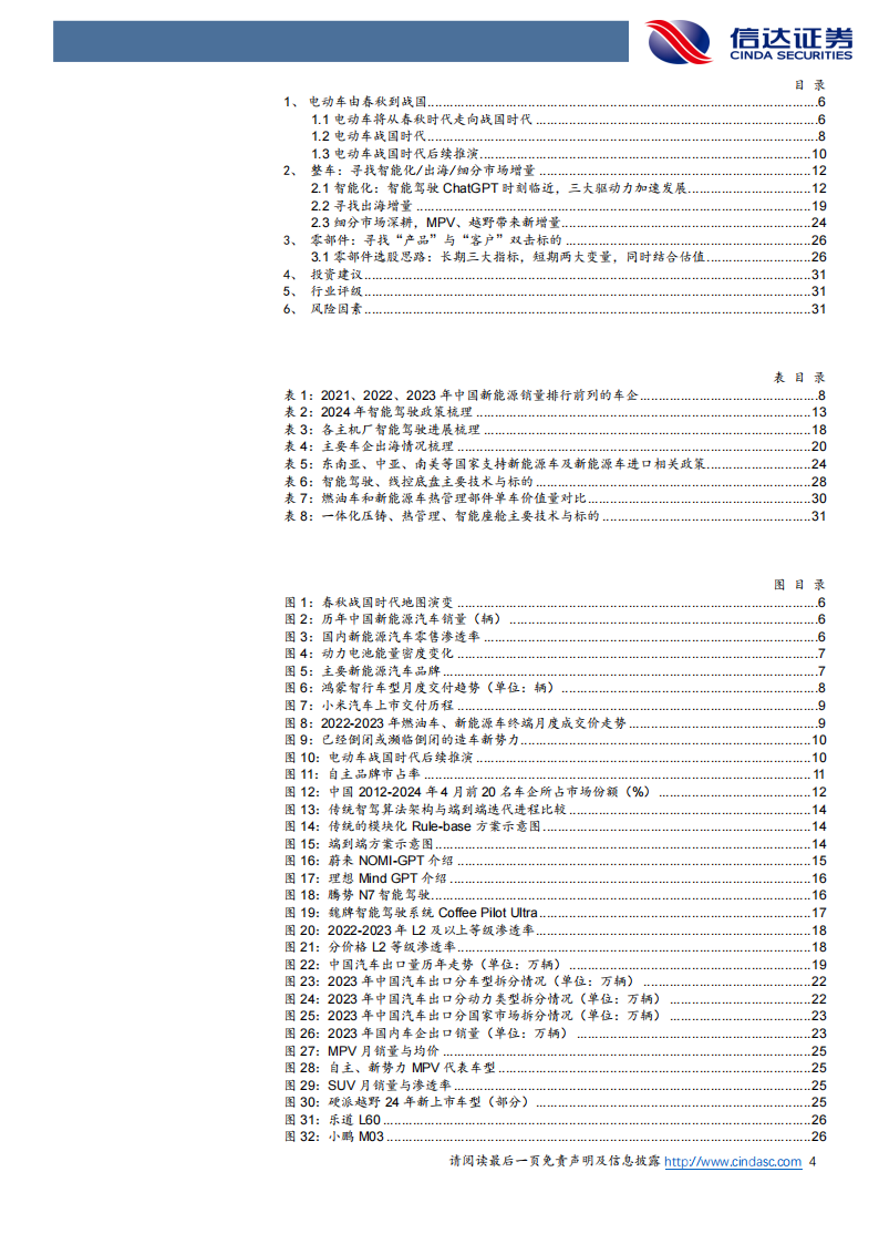 汽车行业2024中期策略报告：电动车从春秋到战国，智驾&出海加速自主崛起,新能源汽车,出海,智能驾驶,第4张