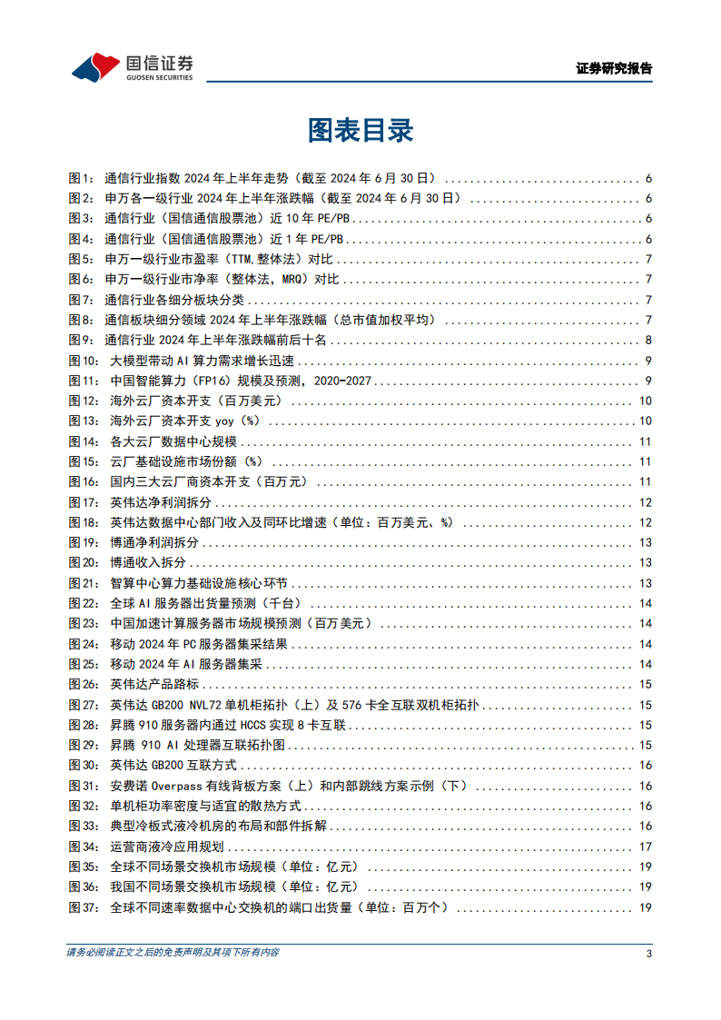 通信行业2024年中期投资策略：聚焦云边算力，兼顾运营商及卫星互联网,通信,云计算,卫星互联网,第3张