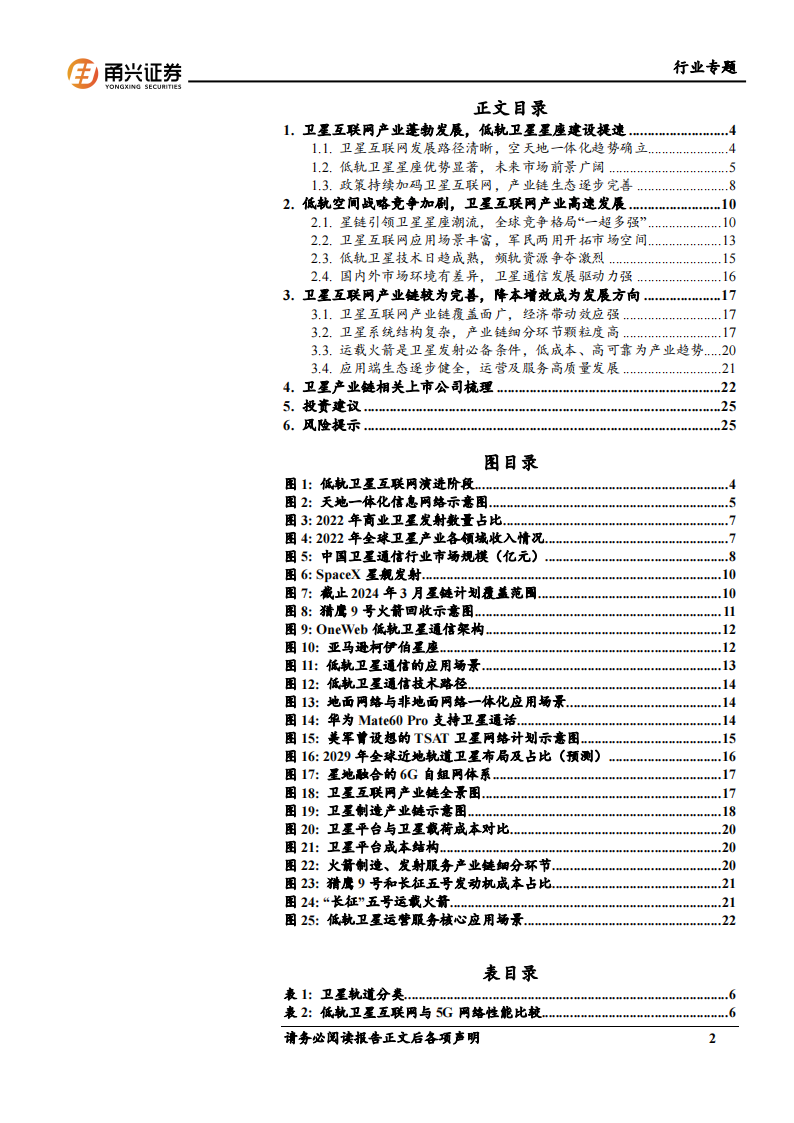 卫星互联网行业专题报告：卫星互联网星辰大海，产业链迎来裂变时刻,卫星互联网,产业链,第2张