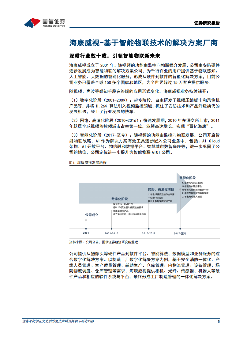 海康威视研究报告：感知与认知技术螺旋上升，引领智能物联新未来,海康威视,汽车,第5张