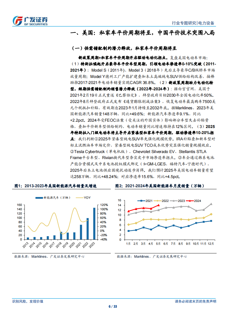 新能源汽车行业专题报告：美国，电动化拐点将至，开启私家车平价周期-以通用汽车为例,新能源汽车,第6张