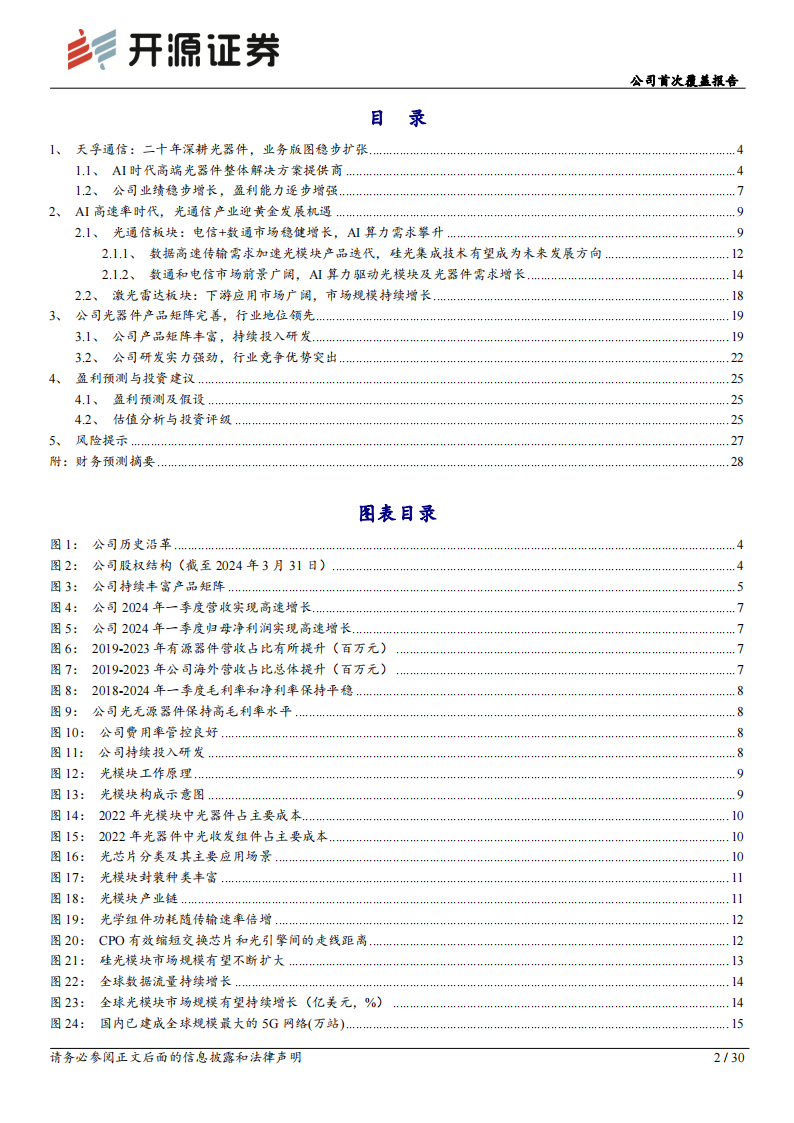 天孚通信研究报告：AI时代的光器件领军企业,天孚通信,人工智能,第2张