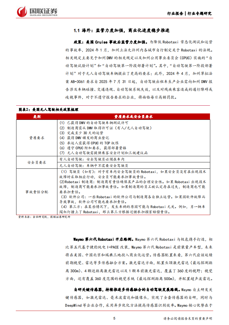 Robotaxi核心问题三问三答,Robotaxi,智能化,智能驾驶,第5张