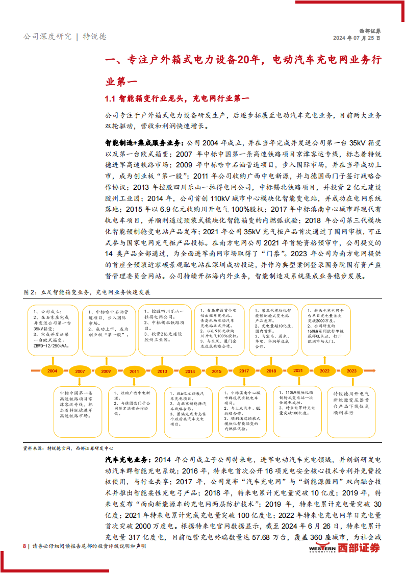 特锐德研究报告：传统电力设备业务量利双升，充电网业务迎盈利拐点,特锐德,充电网,新能源,特锐德,充电网,新能源,第8张