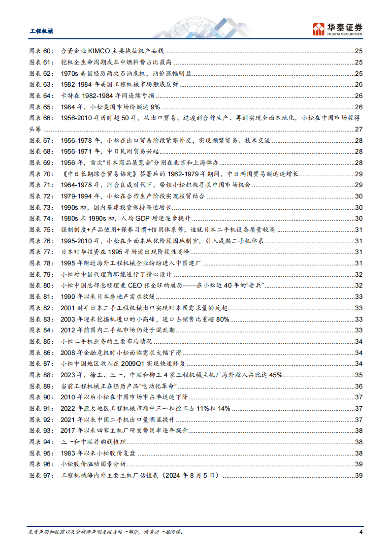 工程机械行业小松公司专题研究：全球化扩张启示录,工程机械,小松,工程机械,小松,第4张