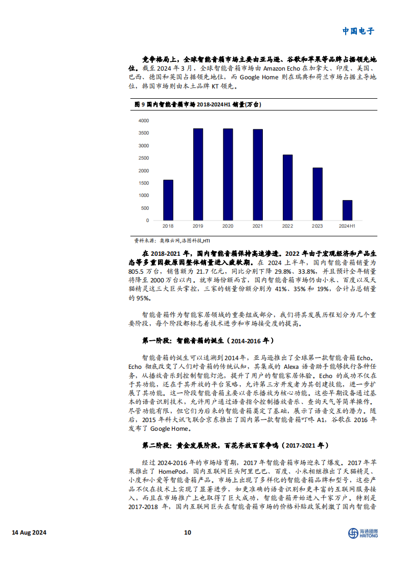 电子行业专题报告：端侧芯片在AIoT硬件的应用，看好成为AItoC落地最佳场景,电子,芯片,AIoT,半导体,电子,芯片,AIoT,半导体,第10张