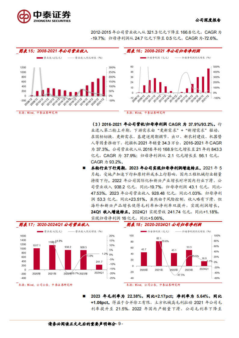 徐工机械研究报告：工程机械行业内外需共振，公司传统与新兴业务齐舞,徐工机械,工程机械,徐工机械,工程机械,第9张