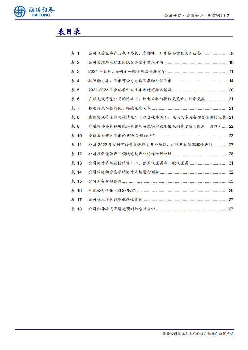 安徽合力研究报告：改革激发活力，结构优化、出海驱动成长,合力,出海,叉车,合力,出海,叉车,第7张