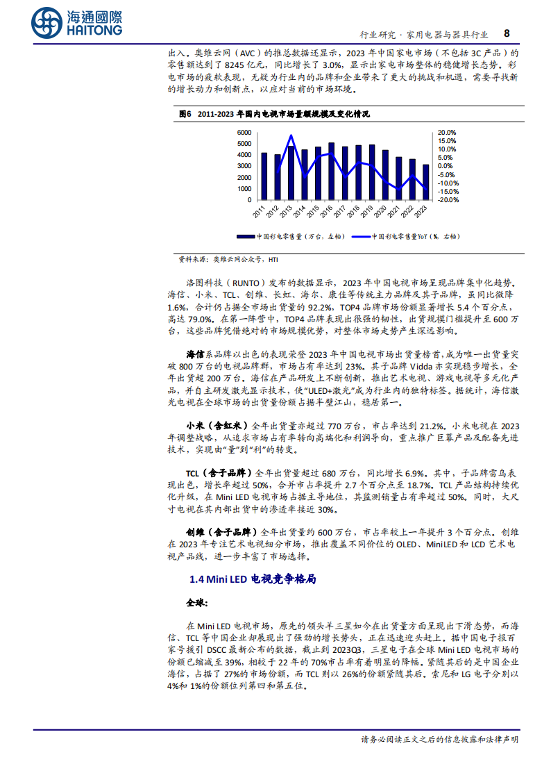 MiniLED行业专题报告：引领电视技术革命，产业链降本与终端需求共振有望持续提高渗透率,MiniLED,产业链,MiniLED,产业链,第8张