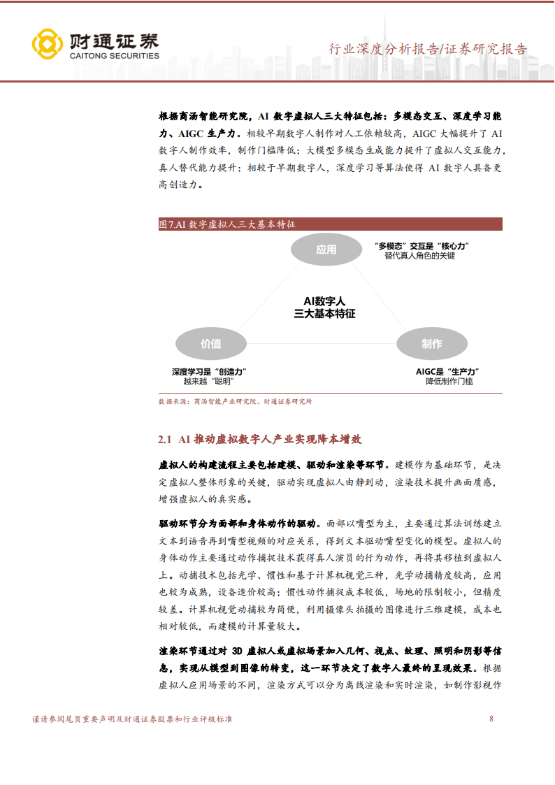 AI 驱动虚拟人产业升级，应用场景进一步拓展,AI,虚拟人,AI,虚拟人,第8张