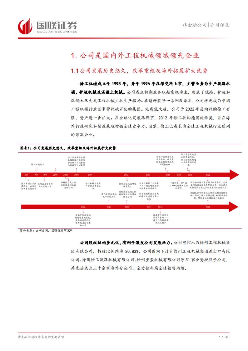 徐工机械研究报告：优质资产注入增长动能，海外业务提升盈利能力,徐工机械,工程机械,徐工机械,工程机械,第8张