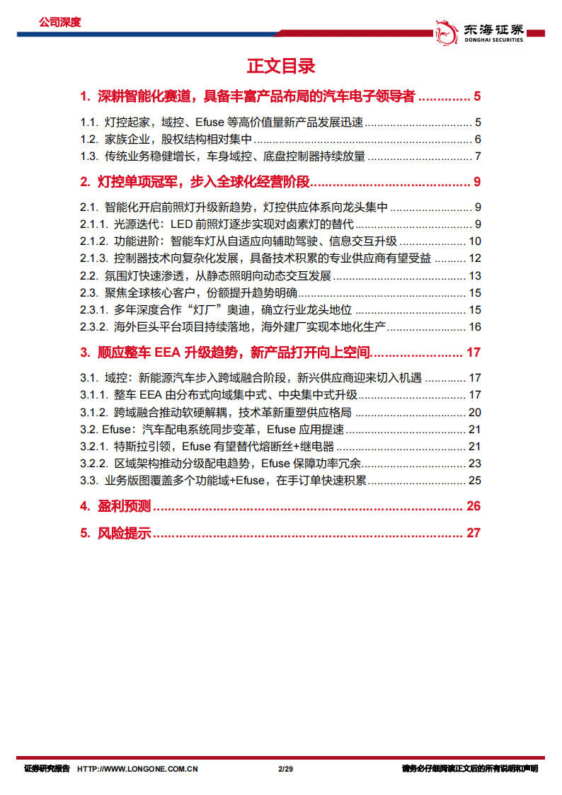 科博达研究报告：灯控主业立足全球，域控、Efuse新产品布局下一代EEA,科博达,灯控,域控,Efuse,EEA,汽车,科博达,灯控,域控,Efuse,EEA,汽车,第2张