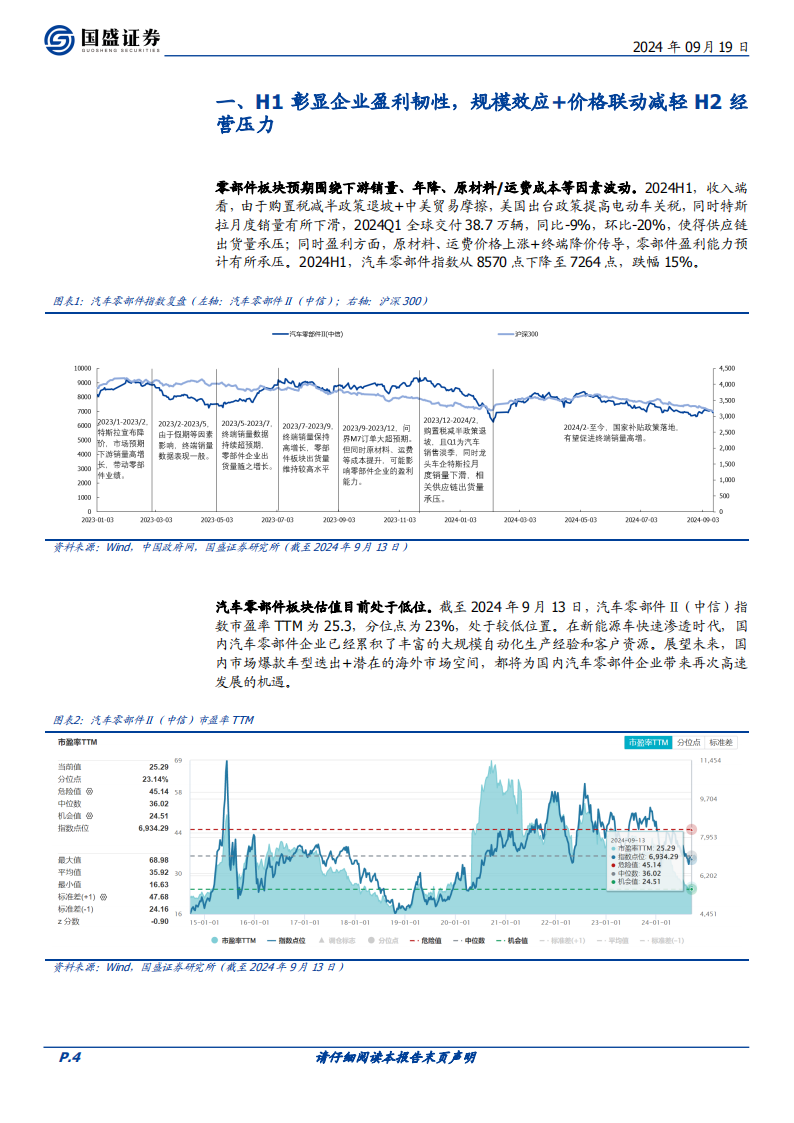 汽车零部件行业专题研究：财报总结，板块Q2彰显盈利韧性，全球化布局超预期贡献利润,汽车,零部件,全球化,汽车,零部件,全球化,第4张