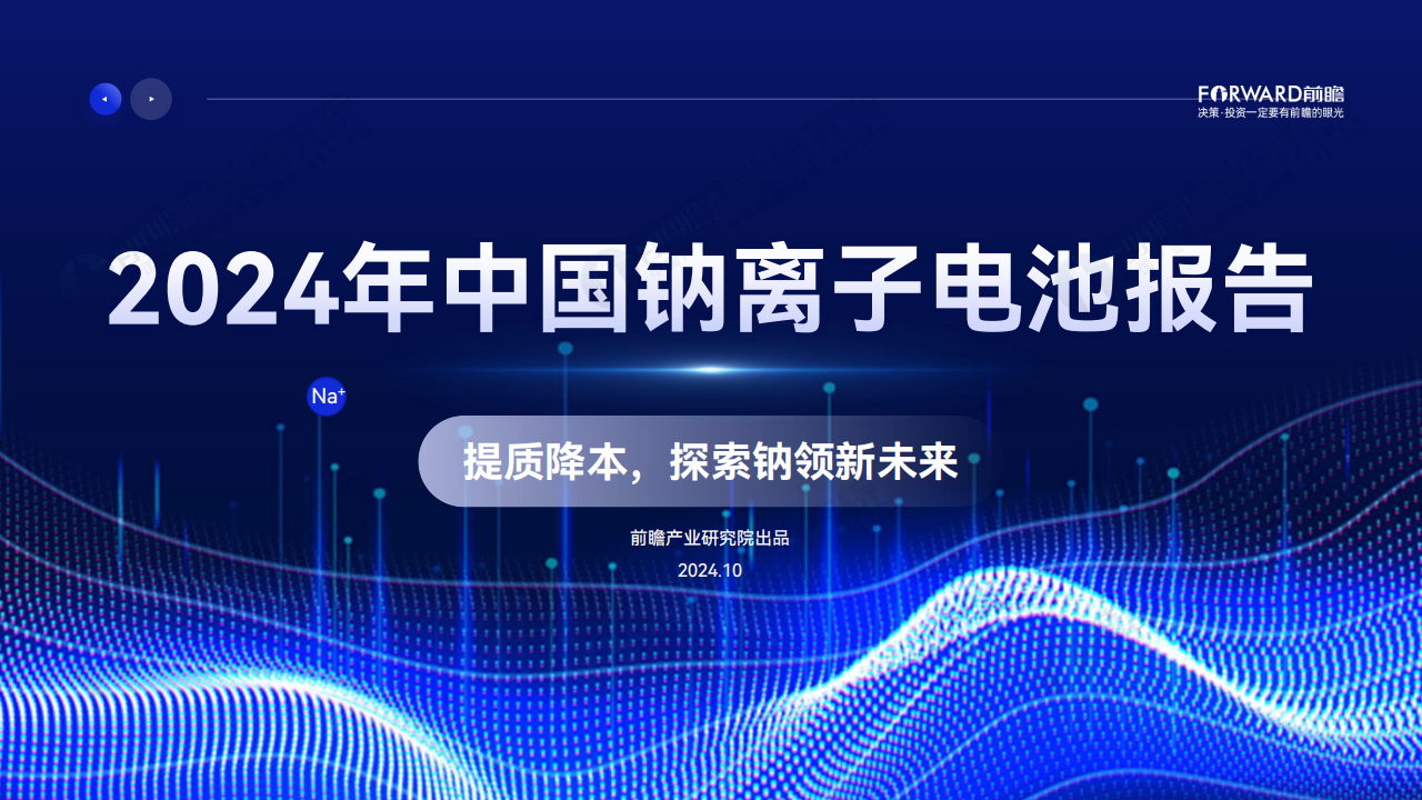 2024年中国钠离子电池报告,钠离子电池,新能源,钠离子电池,新能源,第1张