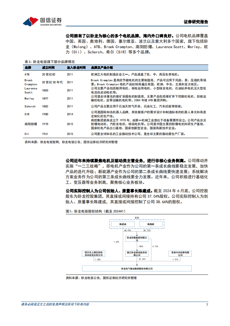 卧龙电驱研究报告：全球电机行业老牌企业，前瞻布局航空电机领域,卧龙电驱,电机,汽车,卧龙电驱,电机,汽车,第7张