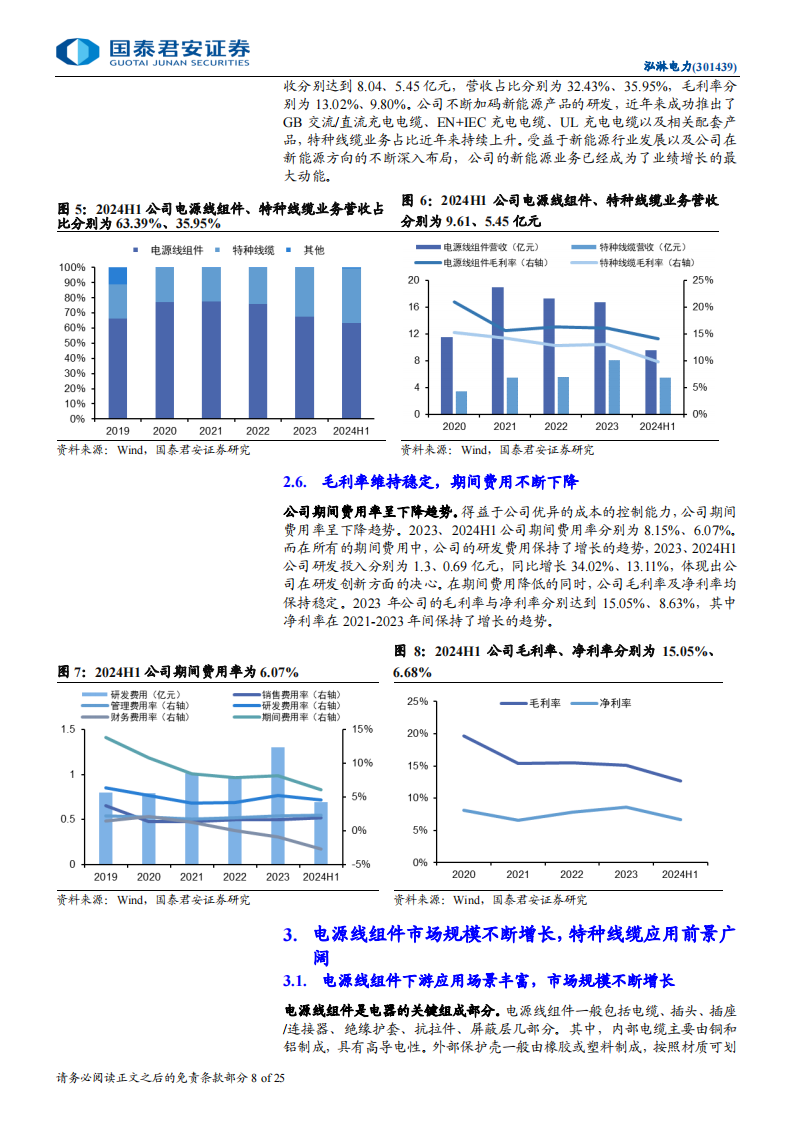 泓淋电力研究报告：电源线组件龙头，新能源业务快速发展,泓淋电力,电源线组件,新能源,泓淋电力,电源线组件,新能源,第8张