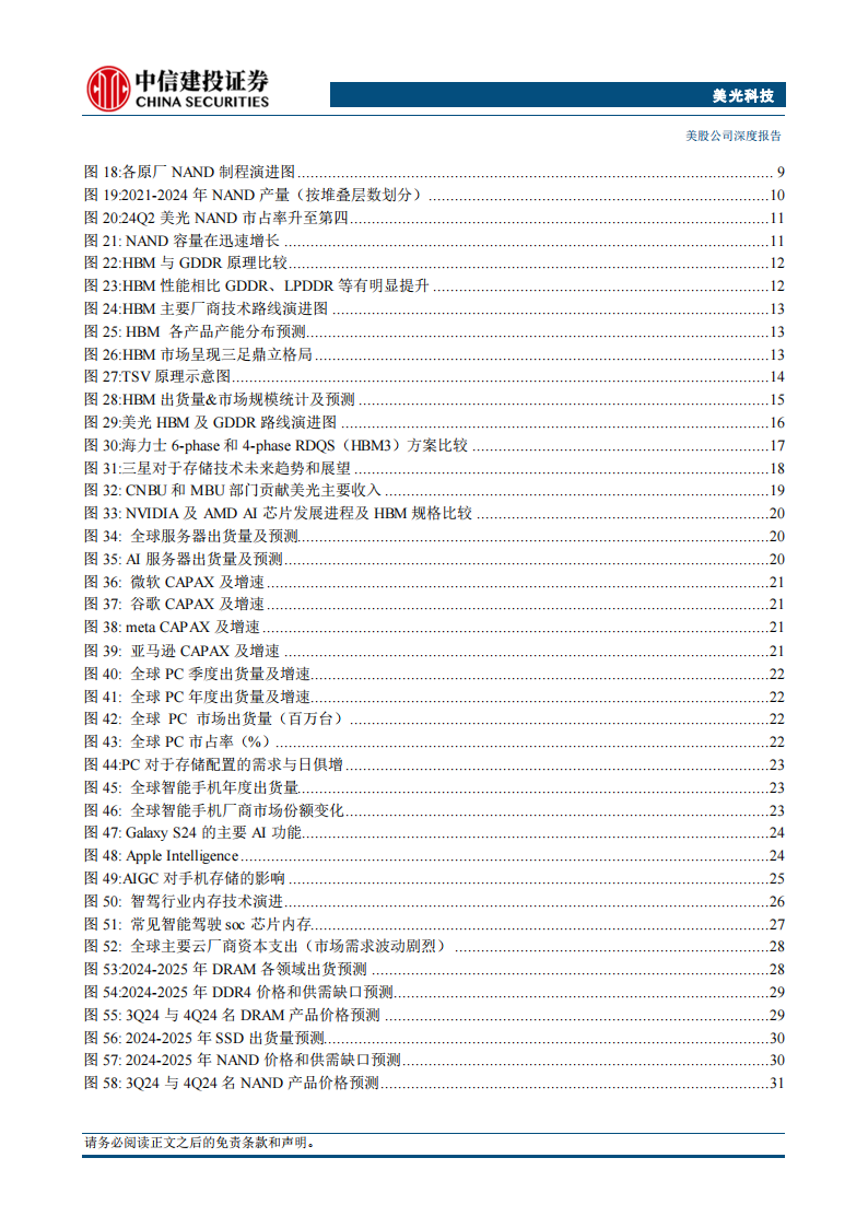 美光科技研究报告：存储行业巨擘，AI时代大有可为,美光科技,存储,AI,美光科技,存储,AI,第4张