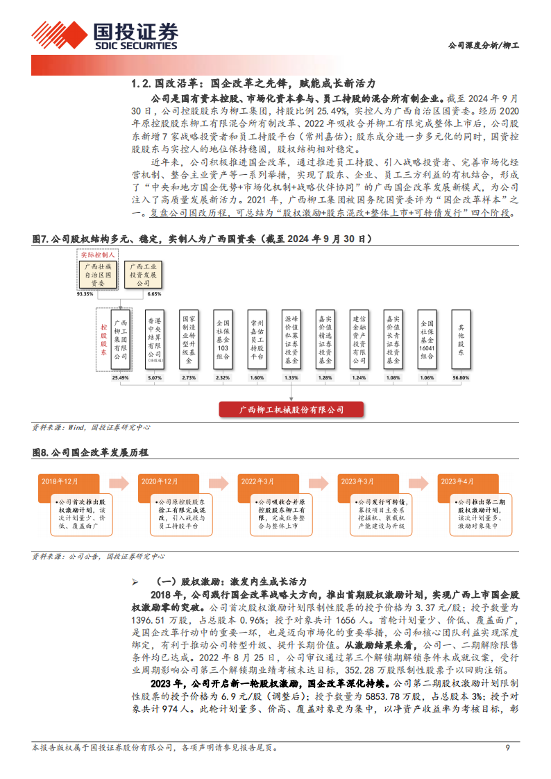 柳工研究报告：国改先锋兑现业绩，多元化绘成长蓝图,柳工,工程机械,柳工,工程机械,第9张